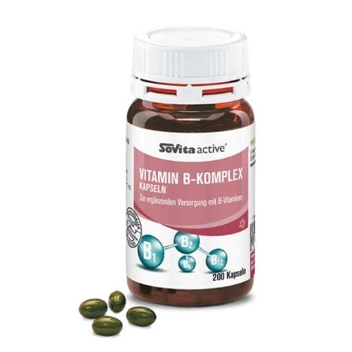 SOVITA ACTIVE vitamin B complex capsules UK