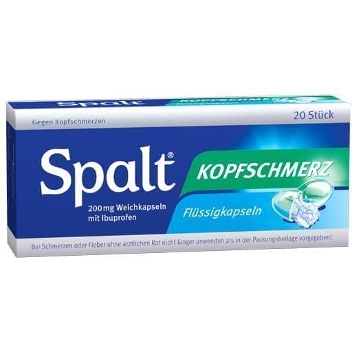 SPALT headache soft capsules UK