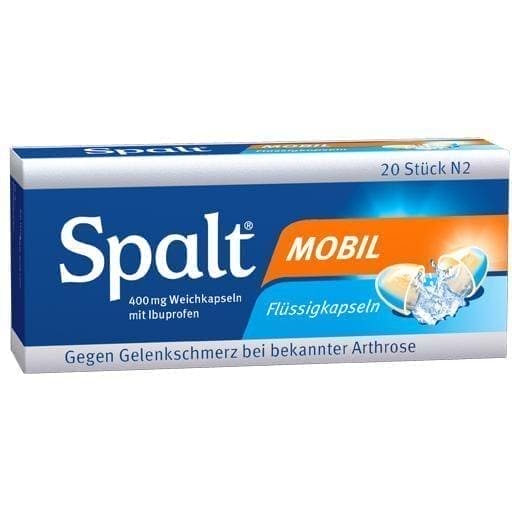 SPALT Mobil pain relief for osteoarthritis (joint wear) UK