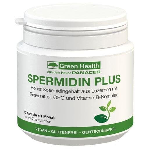 Spermidine supplement, Resveratrol, Proanthocyanidins, Spermidine Plus Capsules UK