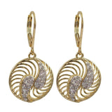 Spiral earrings UK