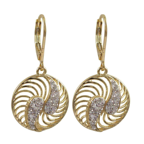 Spiral earrings UK