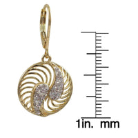 Spiral earrings UK