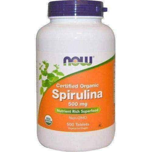 Spirulina 500mg x 500 tablets UK