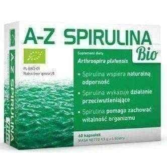 Spirulina Bio x 60 capsules UK