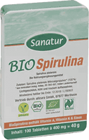 SPIRULINA ORGANIC tablets, Sanatur UK