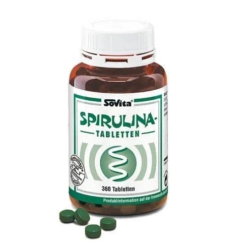 Spirulina SOVITA, phycocyanin Tablets UK
