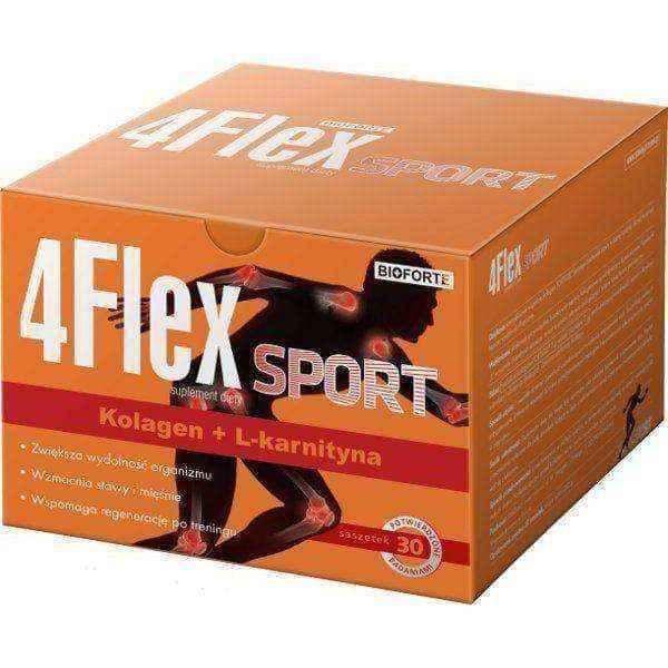 Sport 4FLEX x 30 sachets, 4flex opinie UK