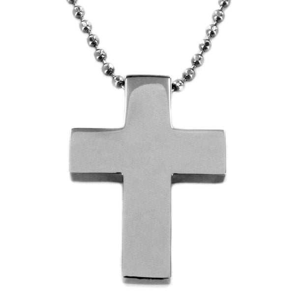 Stainless Steel Cross Necklace UK