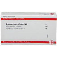 STANNUM METALLICUM D 8 ampoules UK