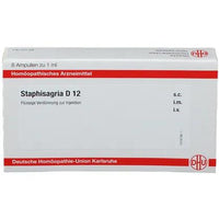 STAPHISAGRIA D 12 ampoules UK