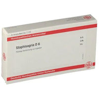 STAPHISAGRIA D 6 ampoules UK