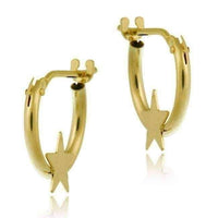 Star Hoop Earrings UK