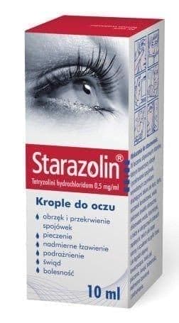 STARAZOLIN drops, allergy eye drops UK