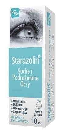 Starazolin Dry and Irritated Eyes eye drops 10ml UK