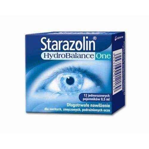STARAZOLIN HydroBalance One x 12 containers, refresh eye drops UK