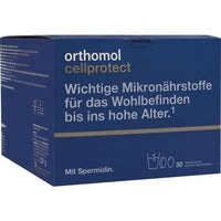 Stay young, micronutrients, spermidine supplement, ORTHOMOL Cellprotect UK