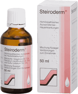 STEIRODERM, ingestion, Eczema liquid UK