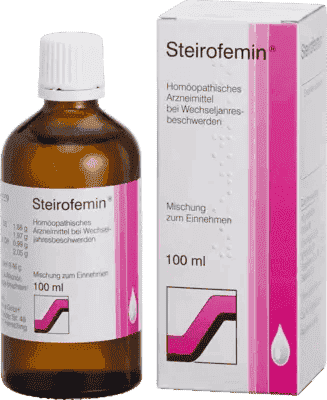 STEIROFEMIN, PMS, menopause symptoms, hot flashes, palpitations, sleep disorders UK