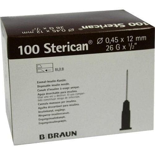 STERICAN Insulin, Disposable cannulas UK