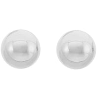 Sterling Silver 6mm Ball Stud Earrings UK