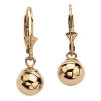 Sterling silver ball drop earrings UK
