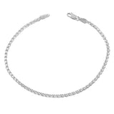 Sterling silver bracelets - Sterling Silver Cage Link Bracelet UK