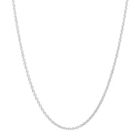 Sterling Silver Cable Chain Necklace UK