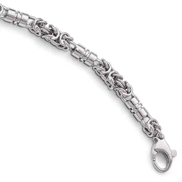 Sterling Silver Polished Bracelet UK