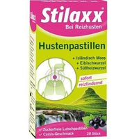 STILAXX cough lozenges Icelandic moss 28 pc irritated throat UK
