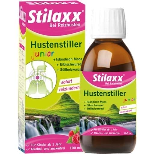 STILAXX cough suppressant Icelandic moss junior UK