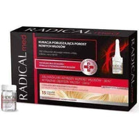 Stimulating hair growth RADICAL MED Treatment 5ml x 15 ampoules UK