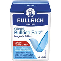 Stomach acid, BULLRICH salt tablets UK