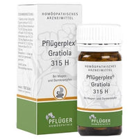 Stomach and intestinal cramps, PFLUEGERPLEX Gratiola 315 H tablets UK