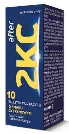 Stop drinking alcohol, 2KC After x 10 effervescent tablets UK