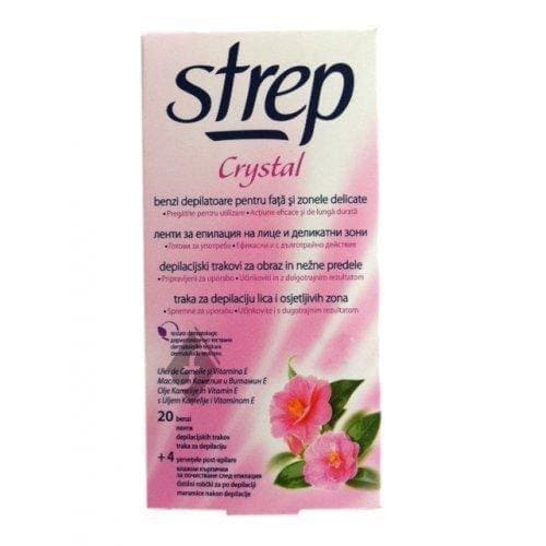 STREP HAIR REMOVAL STRIPS FOR THE FACE 20 UK
