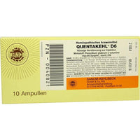 Strep throat, meningitis, syphilis, gonorrhea, QUENTAKEHL D 6 ampoules UK