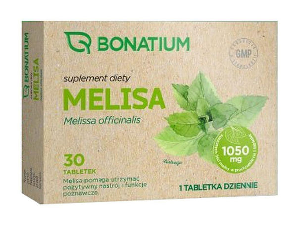 Stress and anxiety, promote sleep, improve appetite, Bonatium Melisa UK