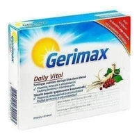 Strong multivitamins and minerals Gerimax Daily Vital N30 ginseng root schizandra berry UK