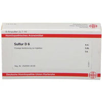 SULFUR D 6 ampoules UK