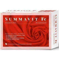 Summavit Fe x 30 capsules, vitamin b12 and iron UK