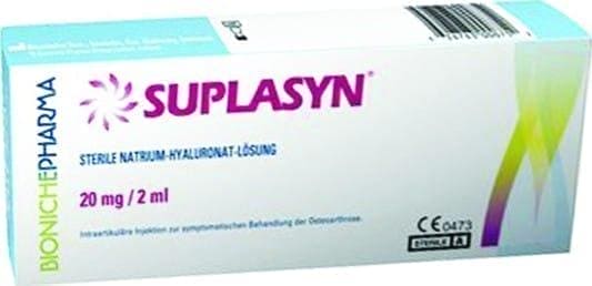 Suplasyn 20mg / 2ml x 1 pre-filled syringe, degenerative joint disease, osteoarthritis symptoms UK