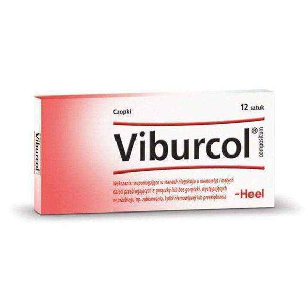 Suppository VIBURCOL Compositum suppositories x 12 UK