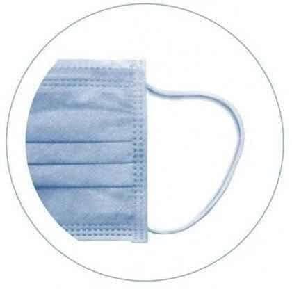 Surgical mask with elastic band x 1 piece UK