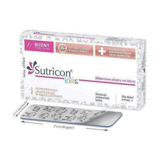 Sutricon Kids silicone patches for scars UK