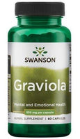 SWANSON Graviola 530mg x 60 capsules UK