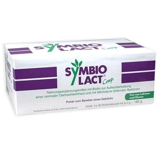 SYMBIOLACT comp. Bags 3X30 biotin, Lc. lactis, lactic acid UK