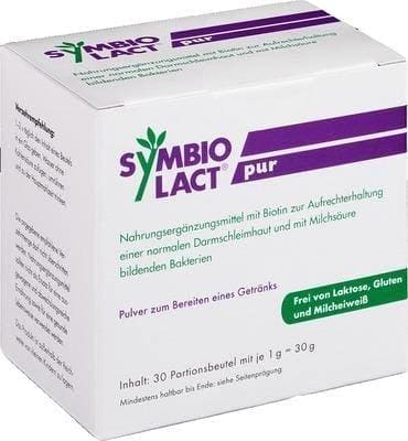 SYMBIOLACT pur powder 30X1 g intestinal flora UK