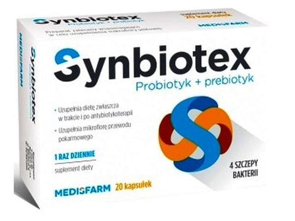 Synbiotex, Lactobacillus rhamnosus, Lactobacillus plantarum, Bifidobacterium animalis lactis UK