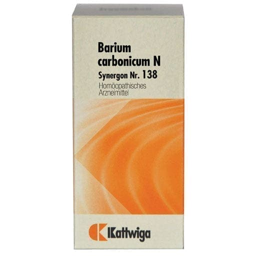 SYNERGON COMPLEX 138 Barium carbonicum N tablets UK
